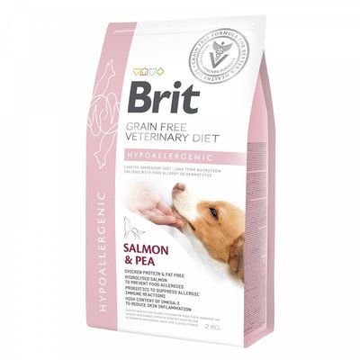 Brit VetDiets Dog Hypoallergenic для собак з харчовою алергією, 2 кг 170939/8042 фото