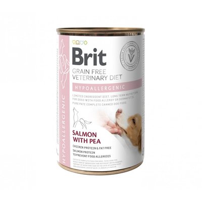 Brit VetDiets Dog Hypoallergenic консерви д/соб з харч алергією 400г 100259/5873 фото