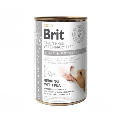 Brit VetDiets Dog Joint and Mobility консерви д/суглобів собак, 400 г 100271/5996 фото