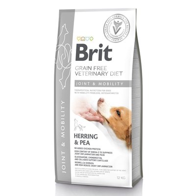 Brit VetDiets Dog Mobility для собак з захворюваннями суглобів, 12 кг 170952/528240 фото