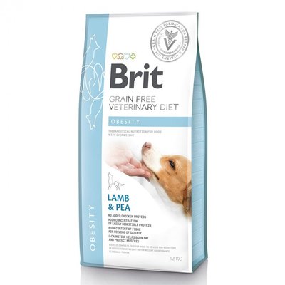 Brit VetDiets Dog Obesity для зниження зайвої ваги у собак, 12 кг 170940/8066 фото