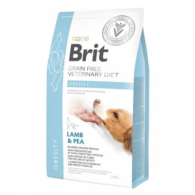 Brit VetDiets Dog Obesity для зниження зайвої ваги у собак, 2 кг 170941/8073 фото