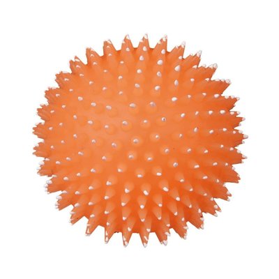 Іграшка Trixie М'яч-їжак фосфоресцентний для собак, d:10 см (вініл) 34091 фото