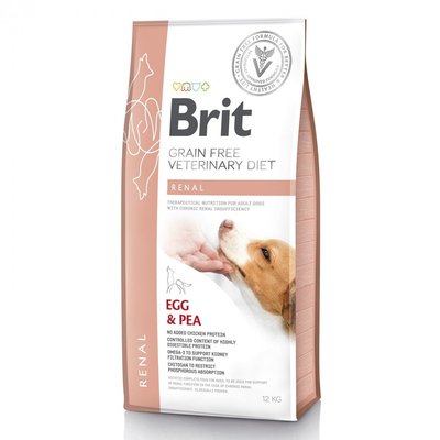 Brit VetDiets Dog Renal для собак з нирковою недостатністю, 12 кг 170948/528189 фото