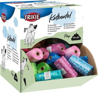 Пакети Trixie для диспенсерів для фекалій, змінні, розмір M, 1х20 шт 22843 фото