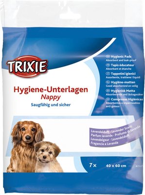 Пелюшки Trixie для собак, з ароматом лаванди, 40 x 60 см, 7 шт. (целюлоза) 23371 фото