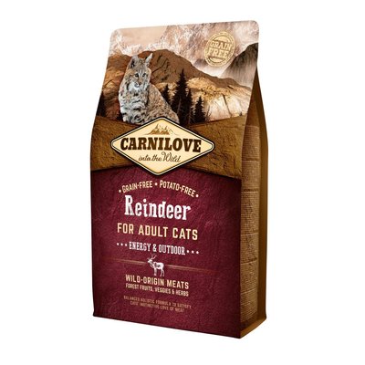 Carnilove Cat Energy and Outdoor для активних котів, 2 кг 170200/2256 фото