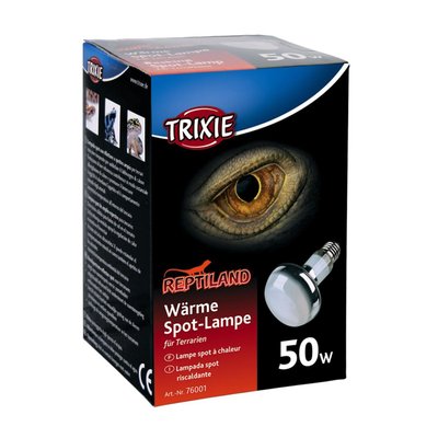 Лампа Trixie для тераріуму рефлекторна для обігріву 80*108мм/50Вт арт76001 76001 фото