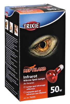 Інфрачервона лампа розжарювання Trixie 50 W, E27 (для обігріву) 76095 фото